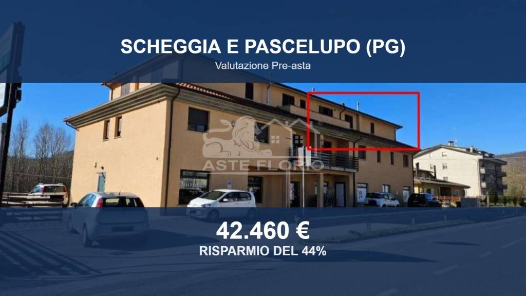 appartamento in vendita a Scheggia e Pascelupo