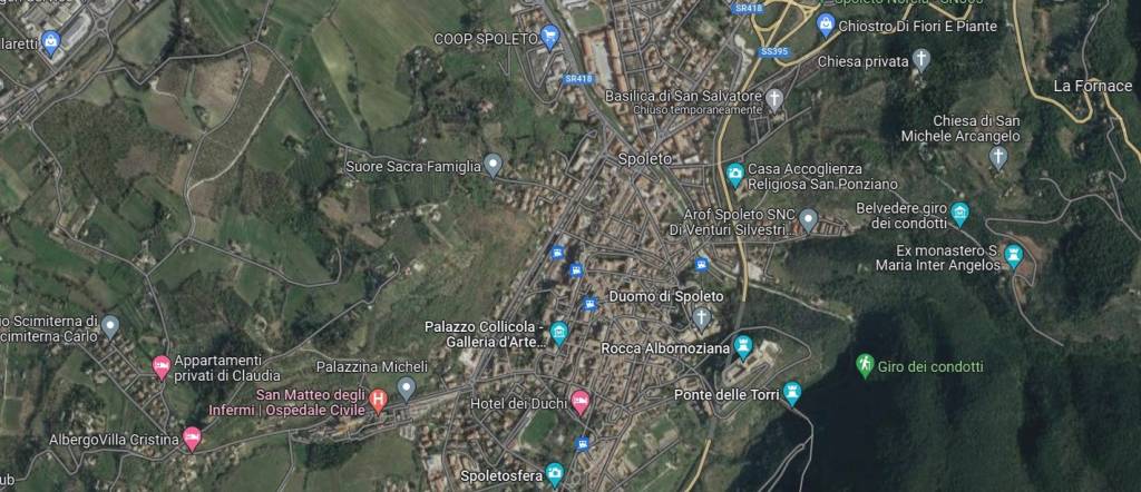 appartamento in vendita a Spoleto in zona Cese