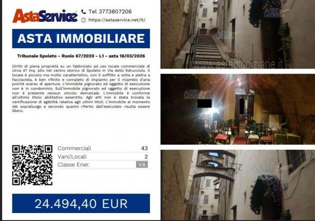 negozio in vendita a Spoleto