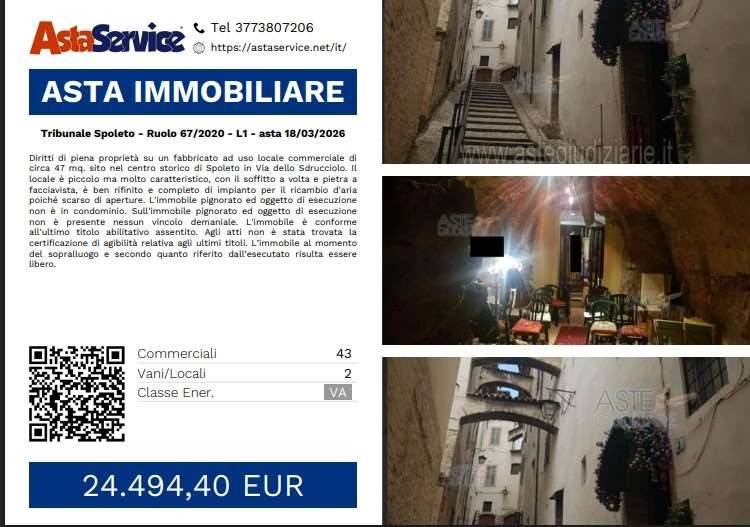 negozio in vendita a Spoleto