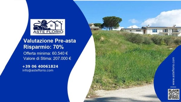 terreno edificabile in vendita a Spoleto in zona Collicelli