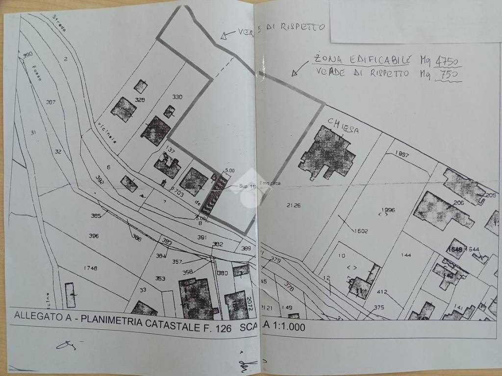 terreno edificabile in vendita a Spoleto in zona Cortaccione