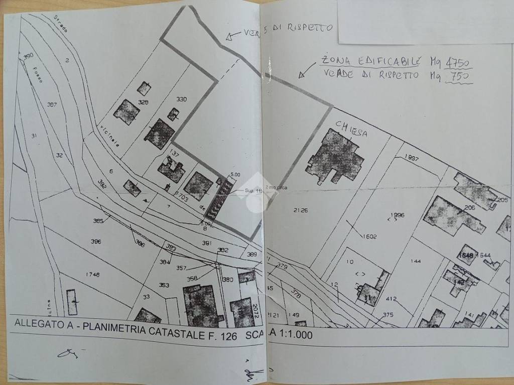 terreno edificabile in vendita a Spoleto in zona Cortaccione