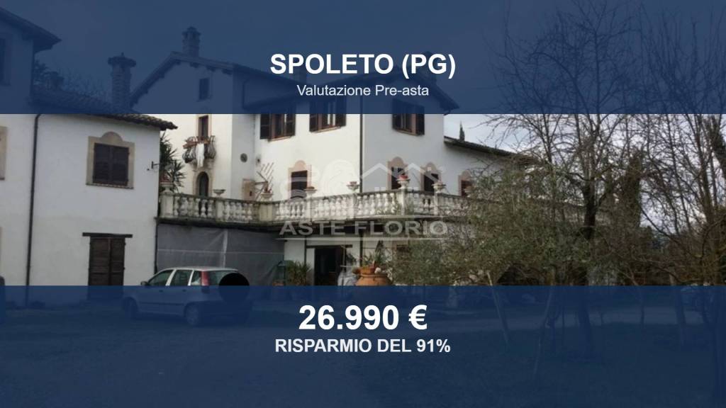 terreno edificabile in vendita a Spoleto in zona Protte