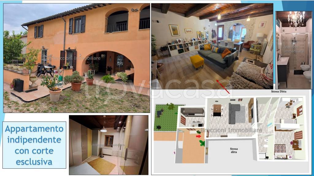 appartamento in vendita a Spoleto in zona Beroide