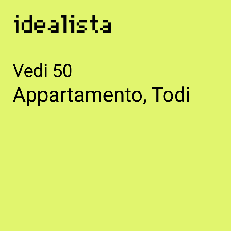 appartamento in vendita a Todi in zona Quadro