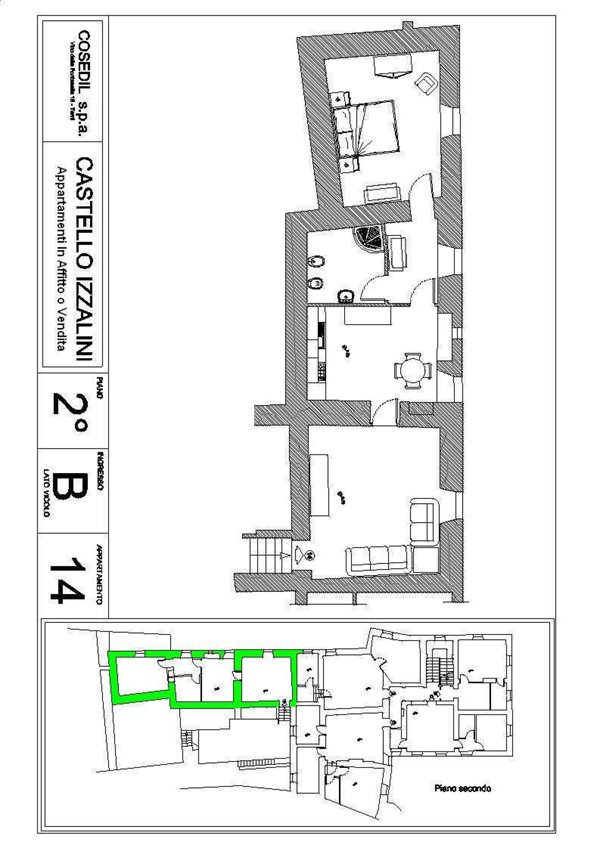 appartamento in vendita a Todi in zona Izzalini