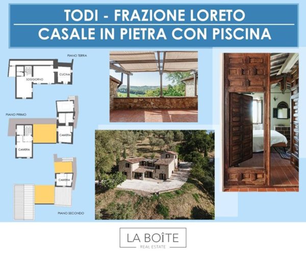casa indipendente in vendita a Todi in zona Loreto