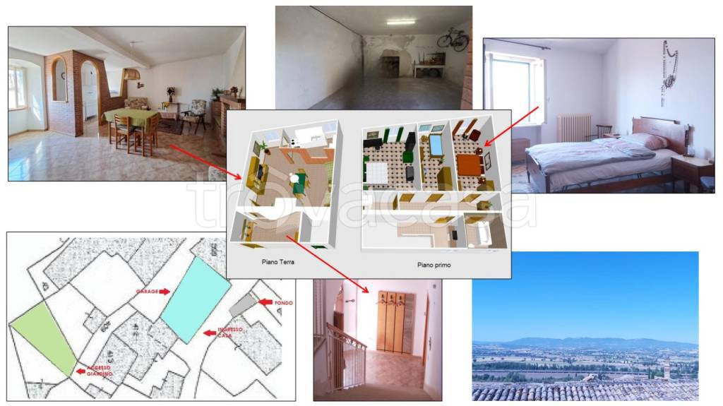 casa indipendente in vendita a Trevi in zona Bovara