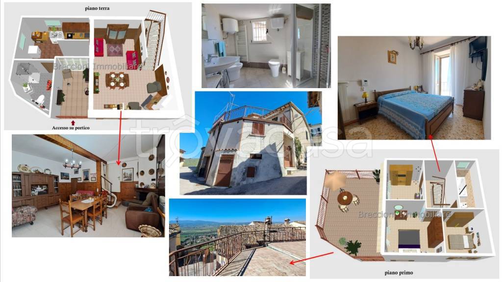 casa indipendente in vendita a Trevi in zona Bovara