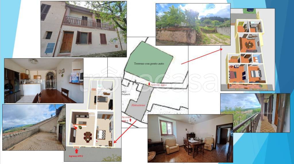 casa indipendente in vendita a Trevi in zona Coste