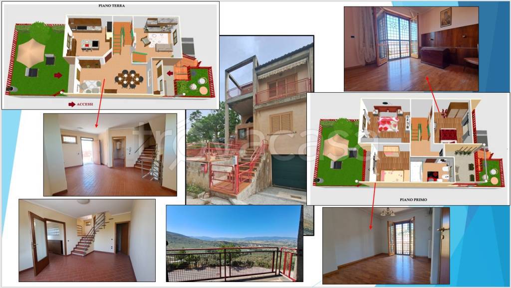 casa indipendente in vendita a Trevi in zona Parrano