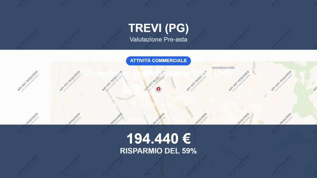 appartamento in vendita a Trevi in zona Pietrarossa