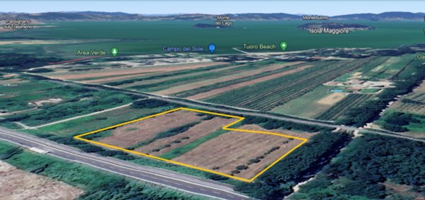 terreno agricolo in vendita a Tuoro sul Trasimeno in zona Isola Maggiore