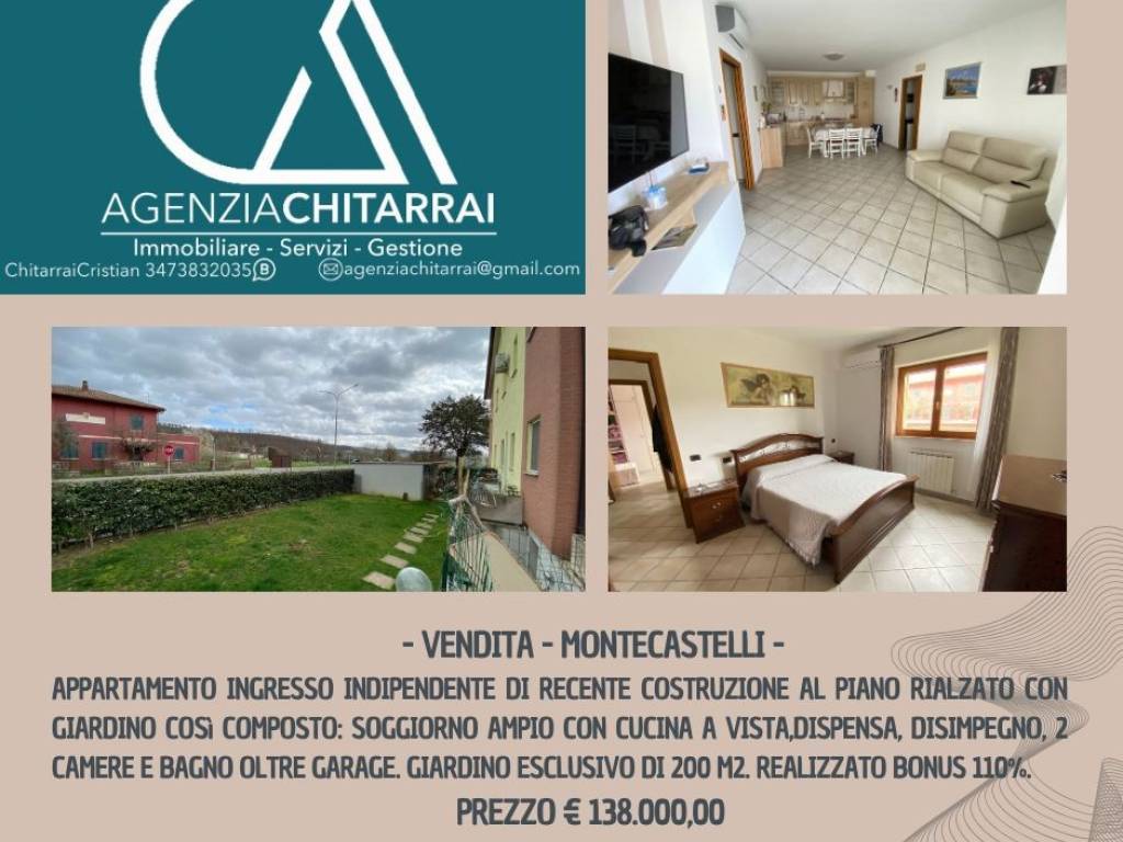appartamento in vendita ad Umbertide in zona Montecastelli