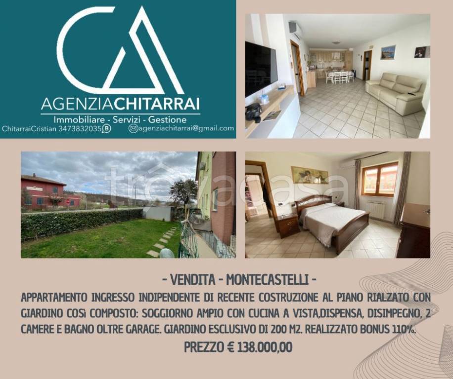 appartamento in vendita ad Umbertide in zona Montecastelli