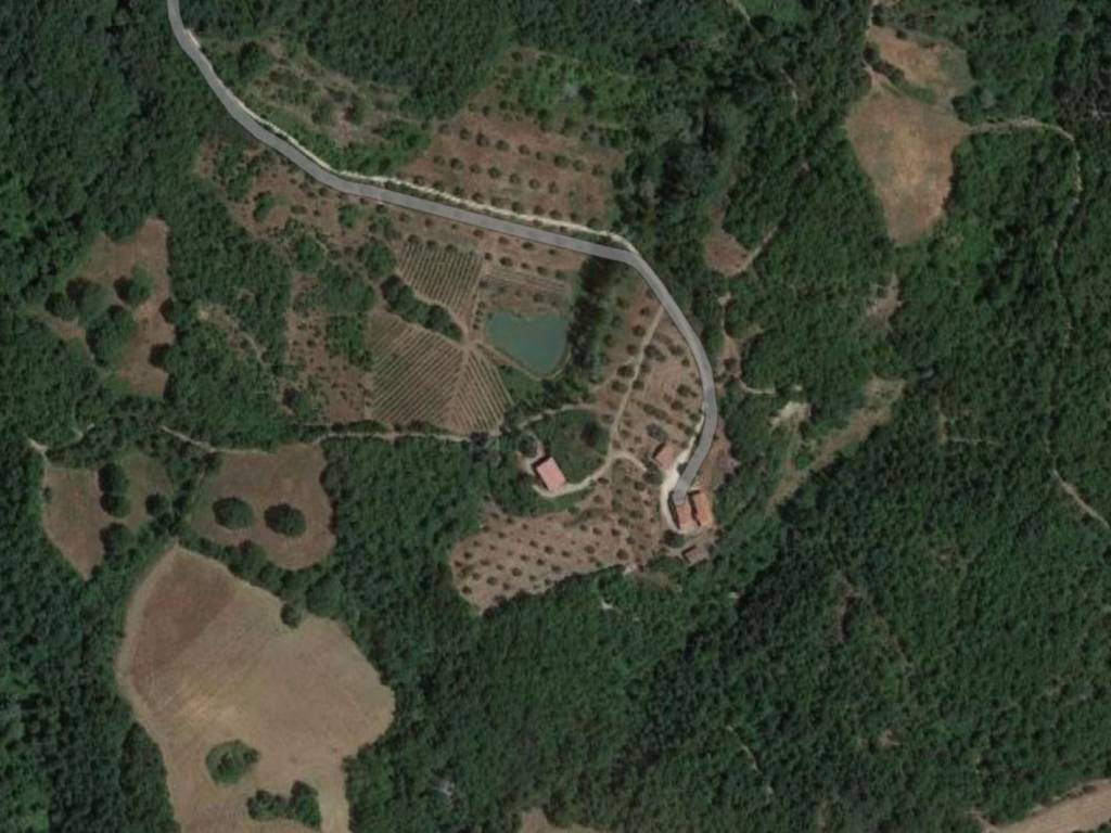 terreno agricolo in vendita ad Umbertide in zona Preggio