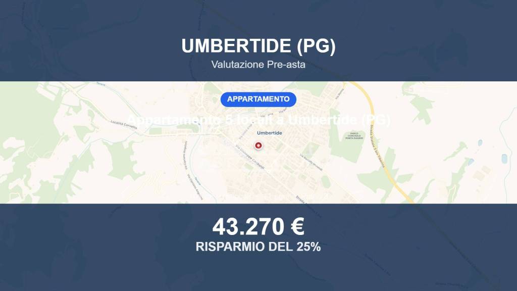 appartamento in vendita ad Umbertide