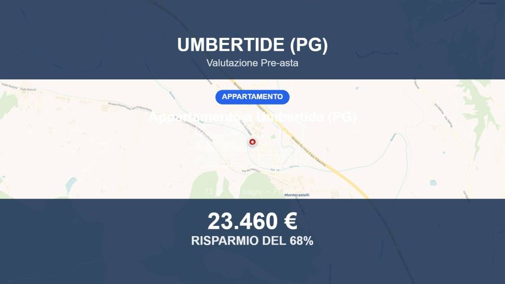 appartamento in vendita ad Umbertide in zona Pierantonio