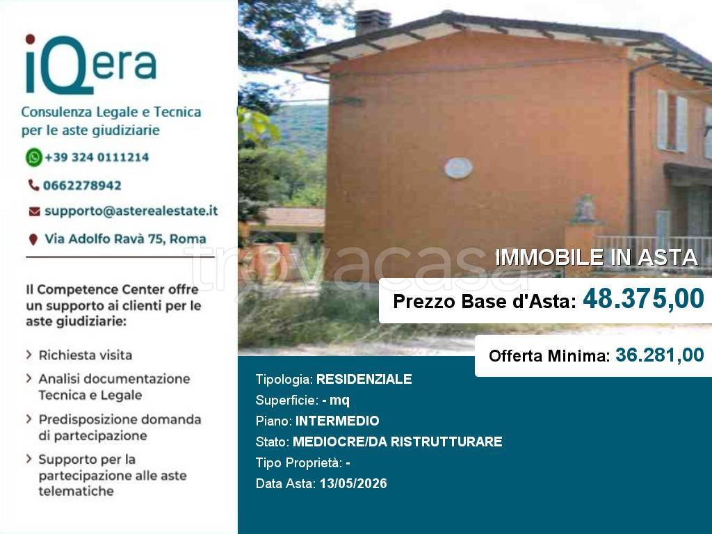 appartamento in vendita a Valfabbrica