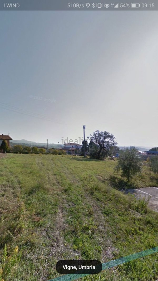 terreno edificabile in vendita a Narni in zona Vigne