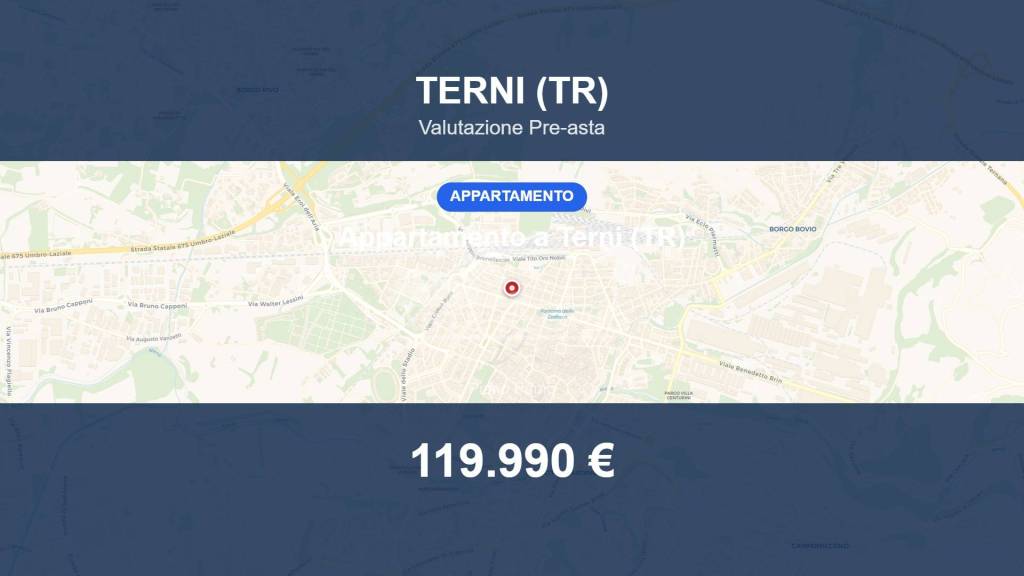 appartamento in vendita a Terni in zona Centro Città