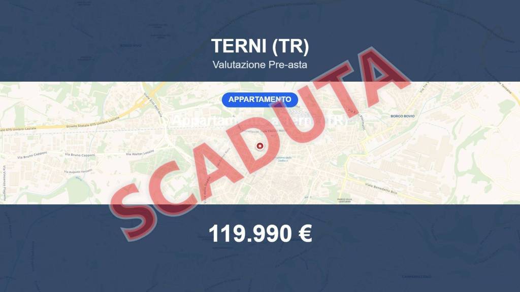 appartamento in vendita a Terni in zona Centro Città