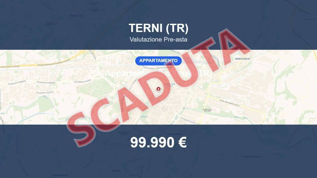 appartamento in vendita a Terni in zona Centro Città