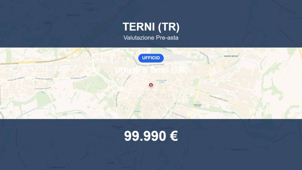 ufficio in vendita a Terni in zona Centro Città