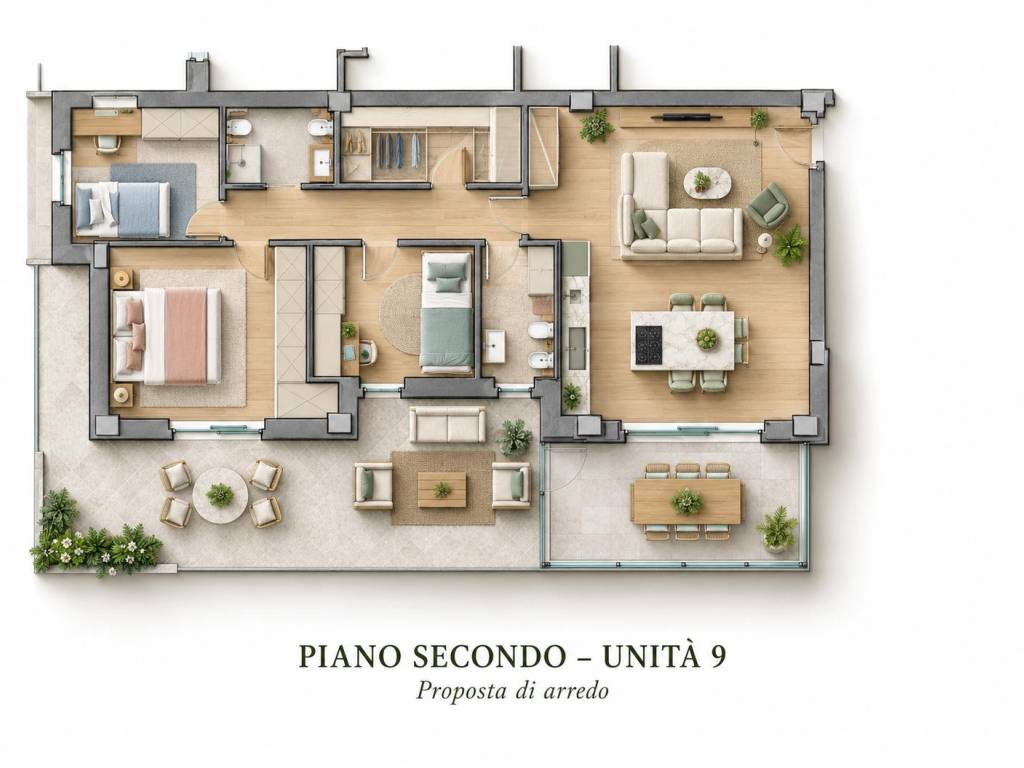 appartamento in vendita a Terni in zona Boccaporco
