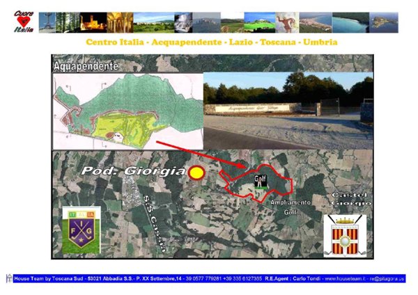 casale in vendita ad Acquapendente