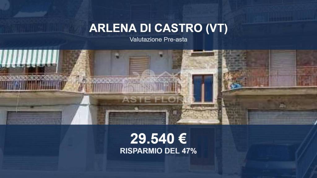 appartamento in vendita ad Arlena di Castro