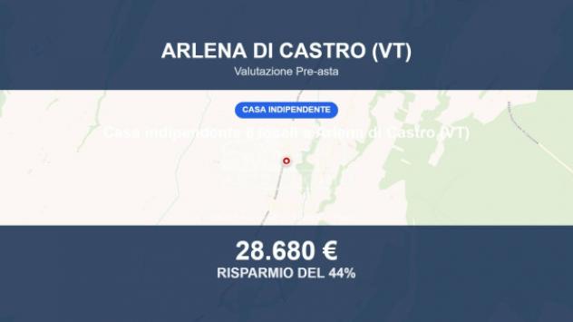 casa indipendente in vendita ad Arlena di Castro
