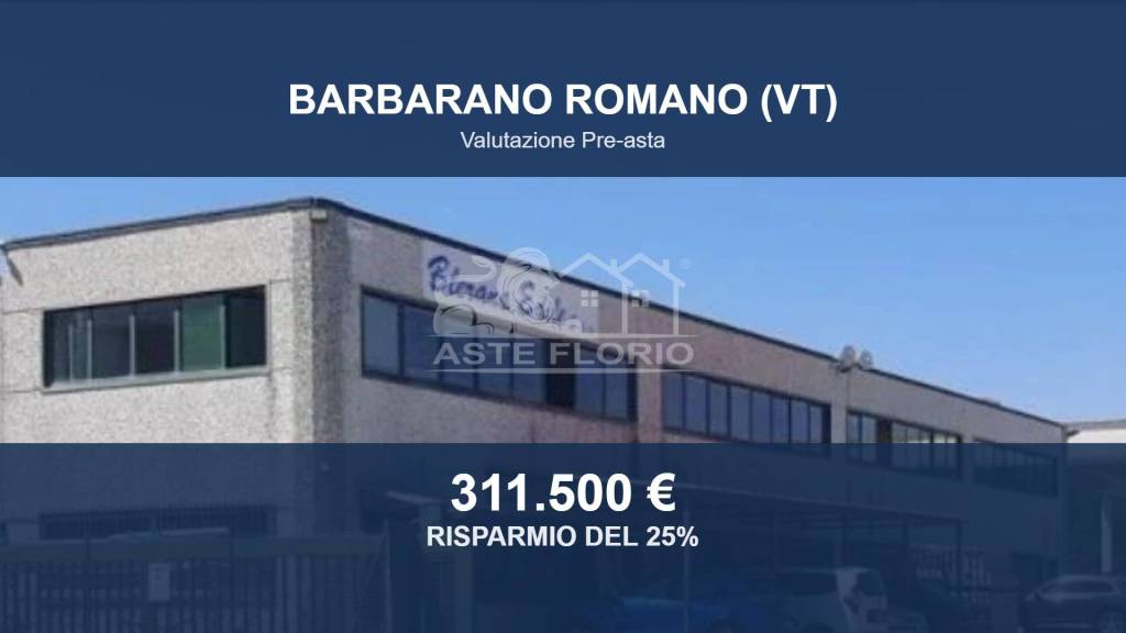 locale commerciale in vendita a Barbarano Romano