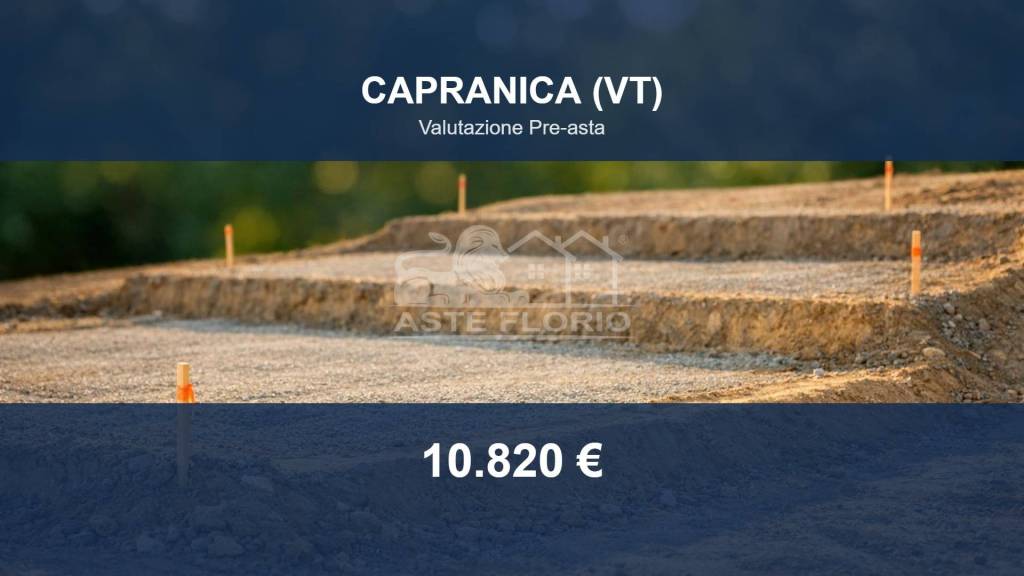 terreno edificabile in vendita a Capranica