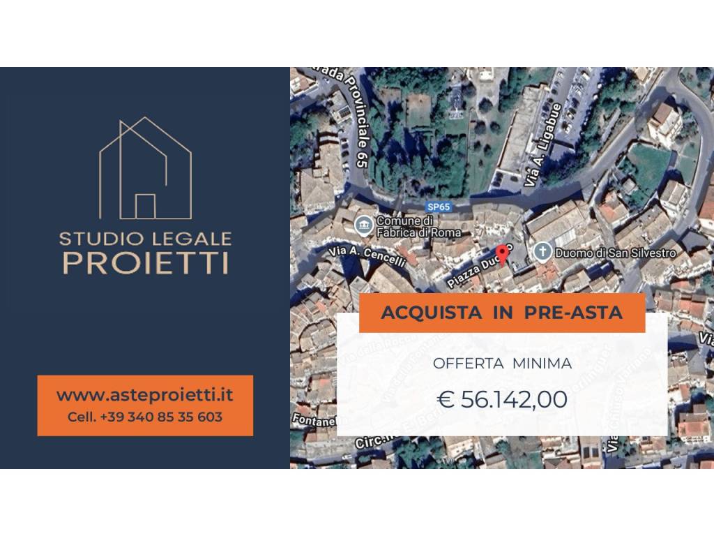 appartamento in vendita a Fabrica di Roma