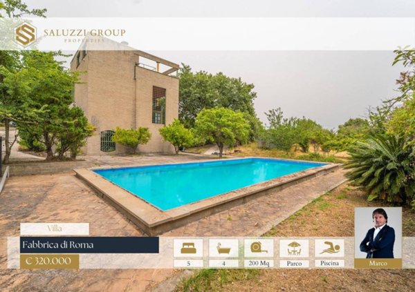 villa in vendita a Fabrica di Roma