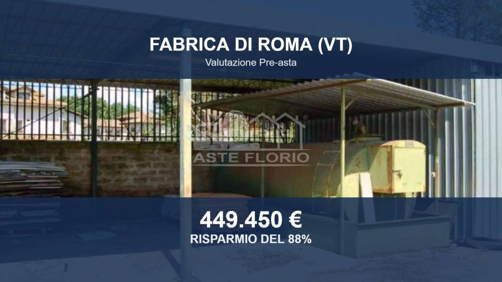 capannone in vendita a Fabrica di Roma