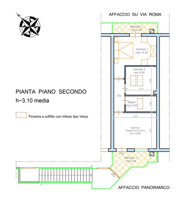 appartamento in vendita a Fabrica di Roma