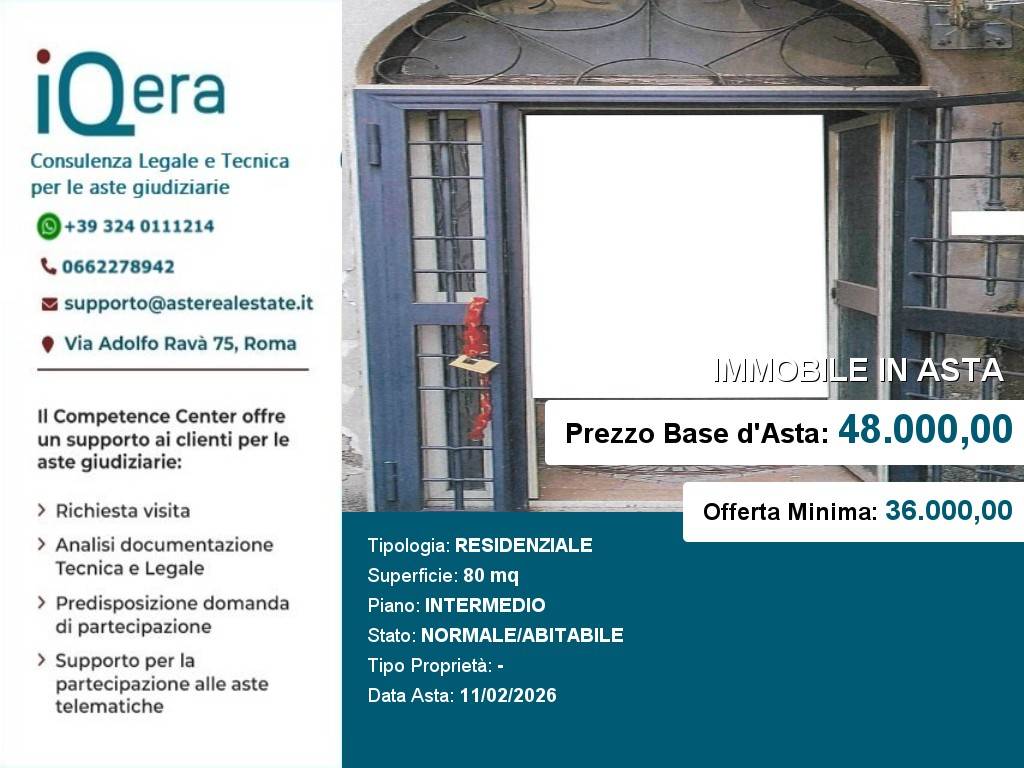 appartamento in vendita a Faleria