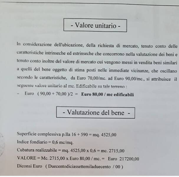 terreno edificabile in vendita a Montefiascone