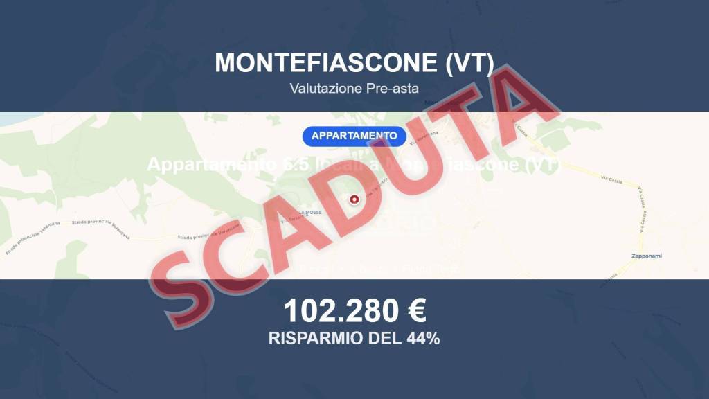 appartamento in vendita a Montefiascone in zona Mentuccia