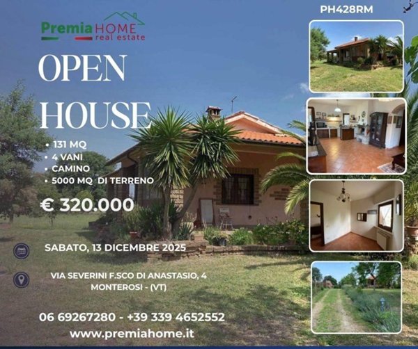 casa indipendente in vendita a Monterosi