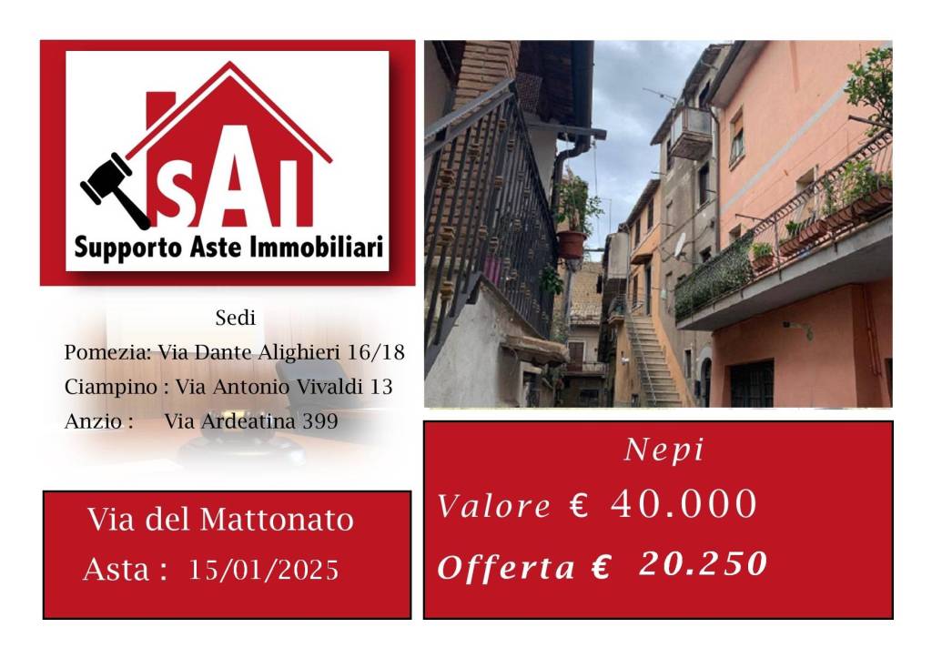 appartamento in vendita a Nepi