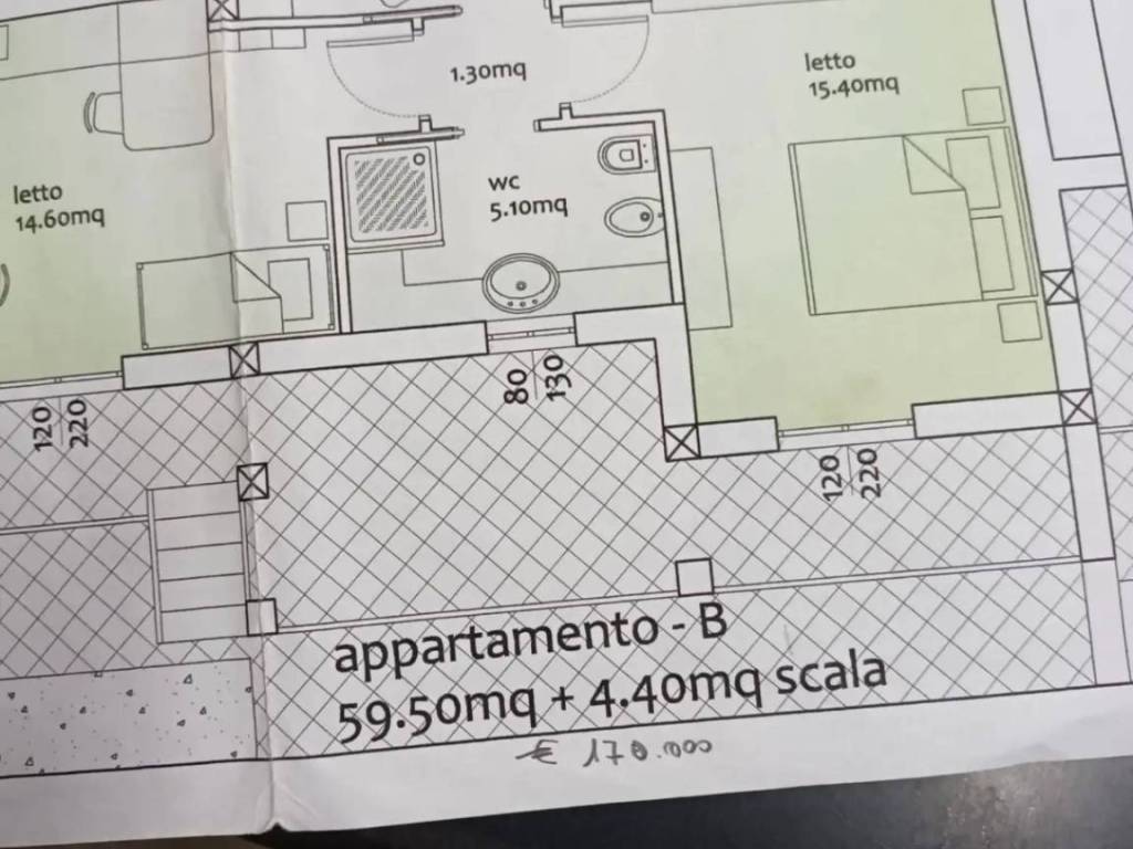 appartamento in vendita ad Orte in zona Orte Scalo