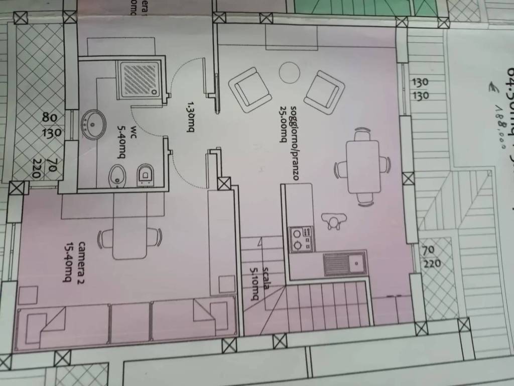 appartamento in vendita ad Orte in zona Orte Scalo