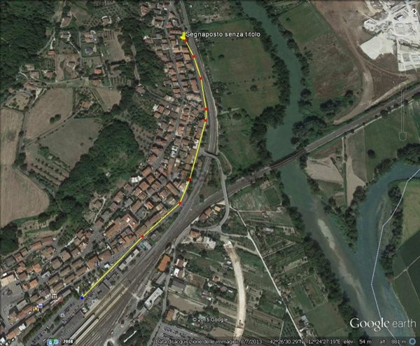 terreno edificabile in vendita ad Orte in zona Orte Scalo