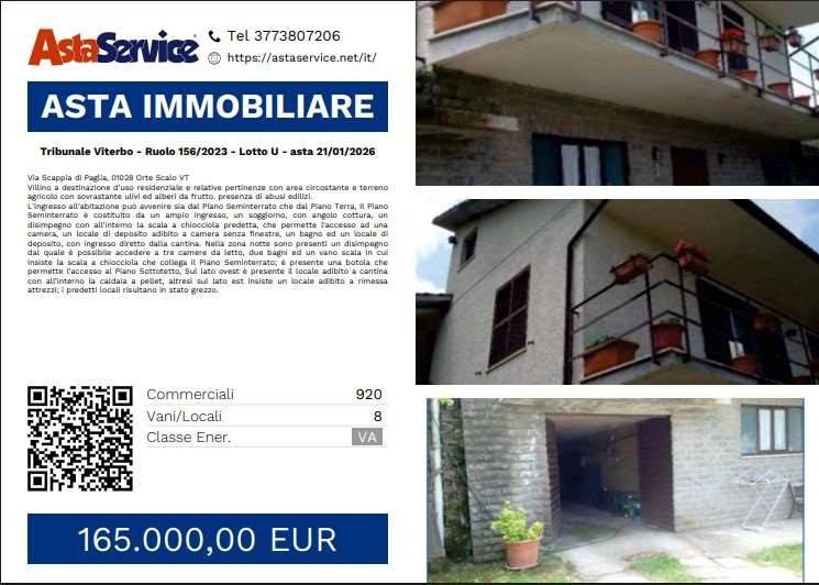 casa indipendente in vendita ad Orte in zona Orte Scalo