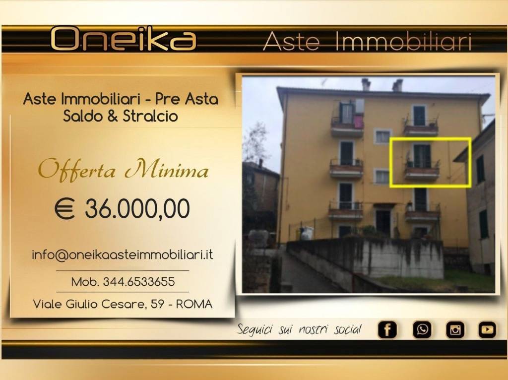 appartamento in vendita ad Orte in zona Orte Scalo