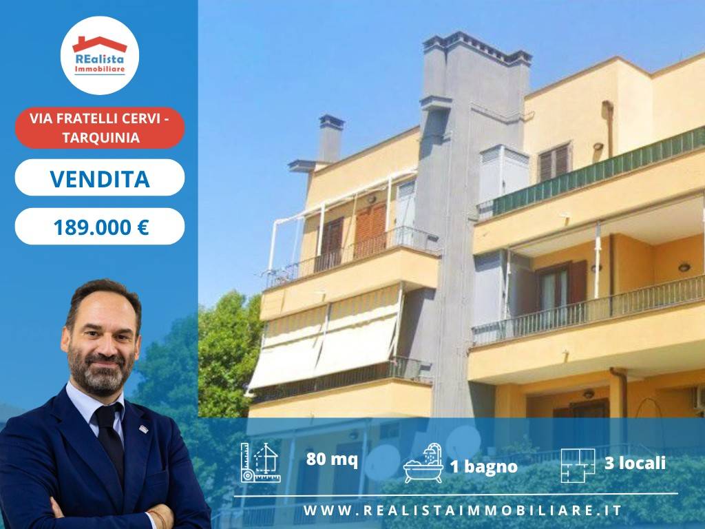 appartamento in vendita a Tarquinia